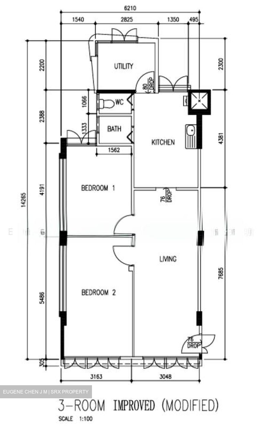 Blk 231 Lorong 8 Toa Payoh (Toa Payoh), HDB 3 Rooms #592920621